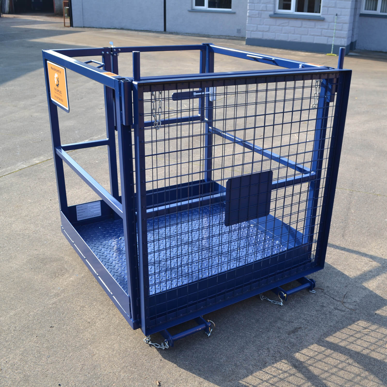 Forklift Safety Cage Single Person Fw Supplies